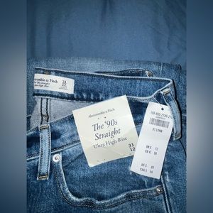 The 90’s Straight Fit Abercrombie and Fitch